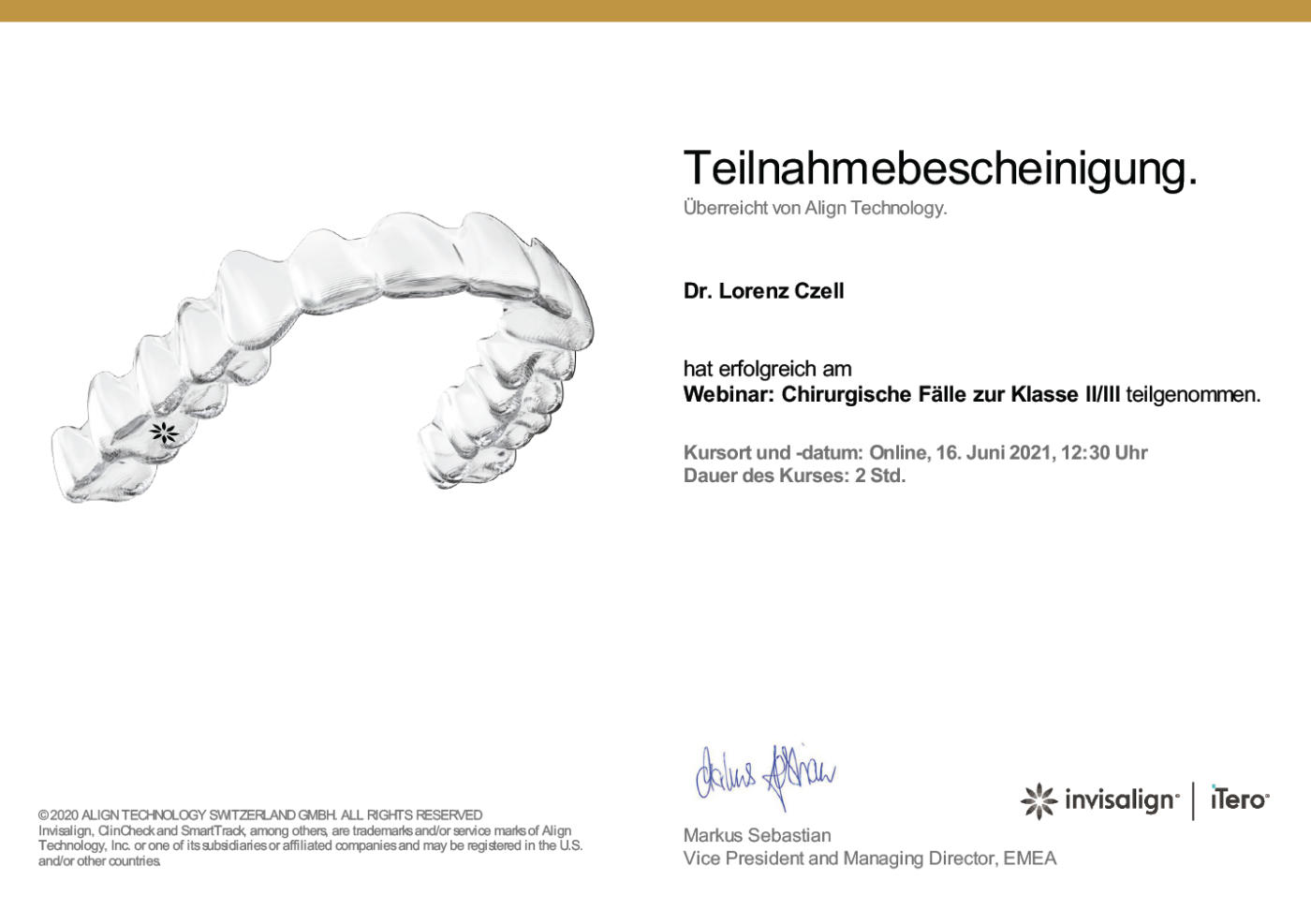2021-06-16-Invisalign certificate